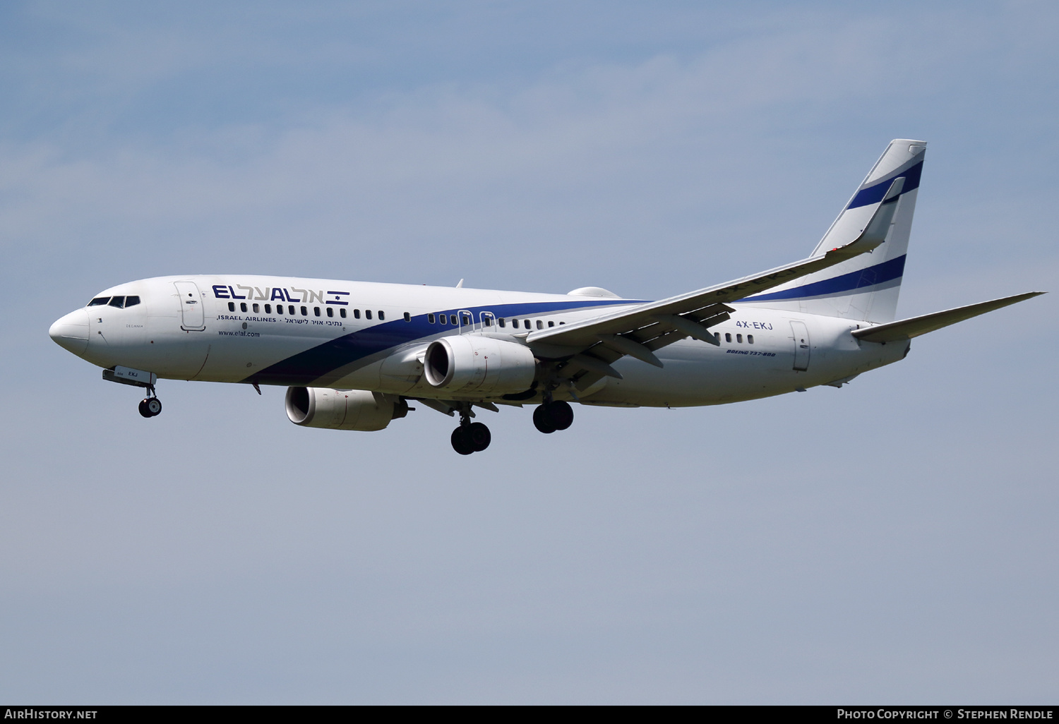 Aircraft Photo of 4X-EKJ | Boeing 737-85P | El Al Israel Airlines | AirHistory.net #186379