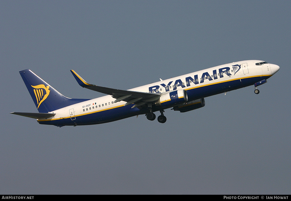 Aircraft Photo of EI-DCF | Boeing 737-8AS | Ryanair | AirHistory.net #186387