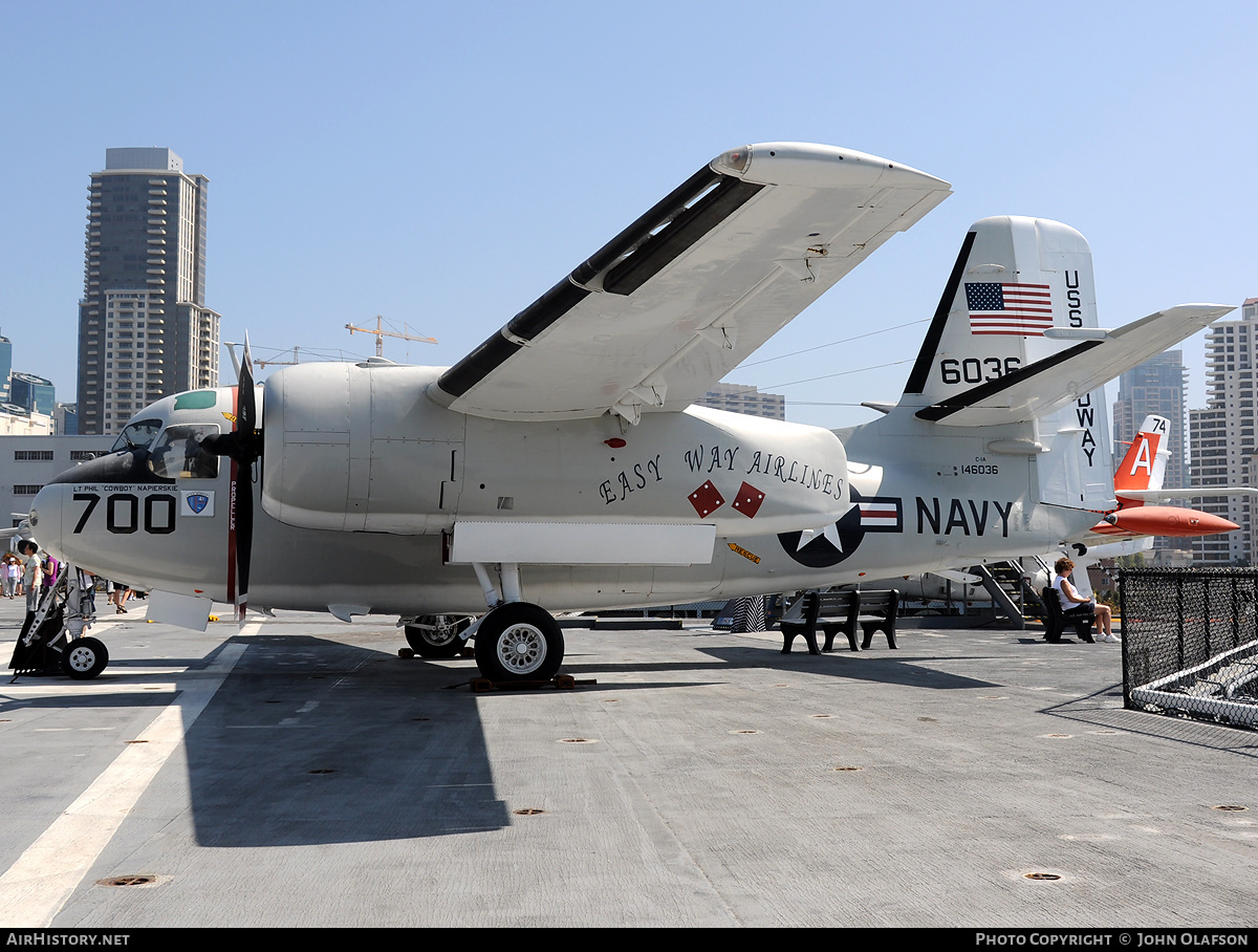 Aircraft Photo of 146036 | Grumman C-1A Trader (TF-1) | USA - Navy | AirHistory.net #186391
