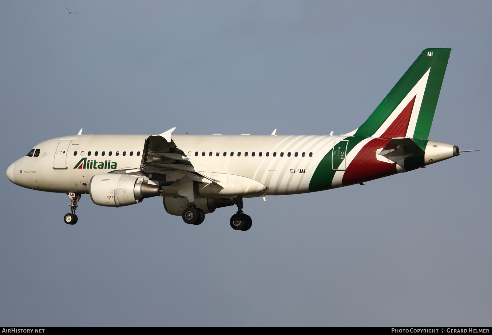 Aircraft Photo of EI-IMI | Airbus A319-112 | Alitalia | AirHistory.net #186407