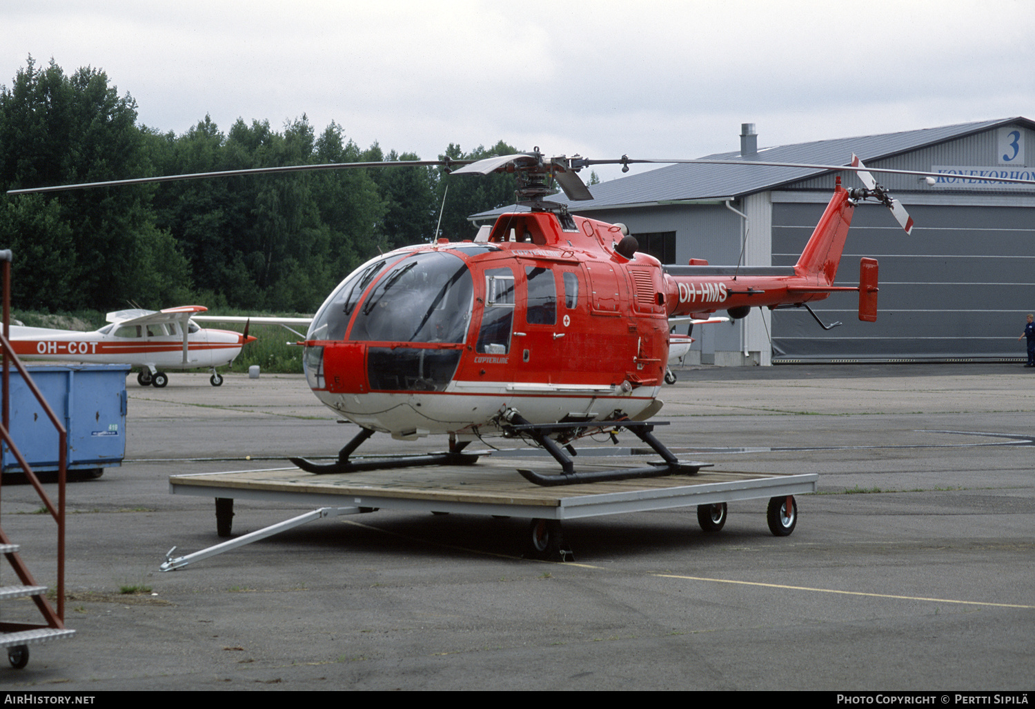 Aircraft Photo of OH-HMS | MBB BO-105CBS-4 | Copterline | AirHistory.net #186409