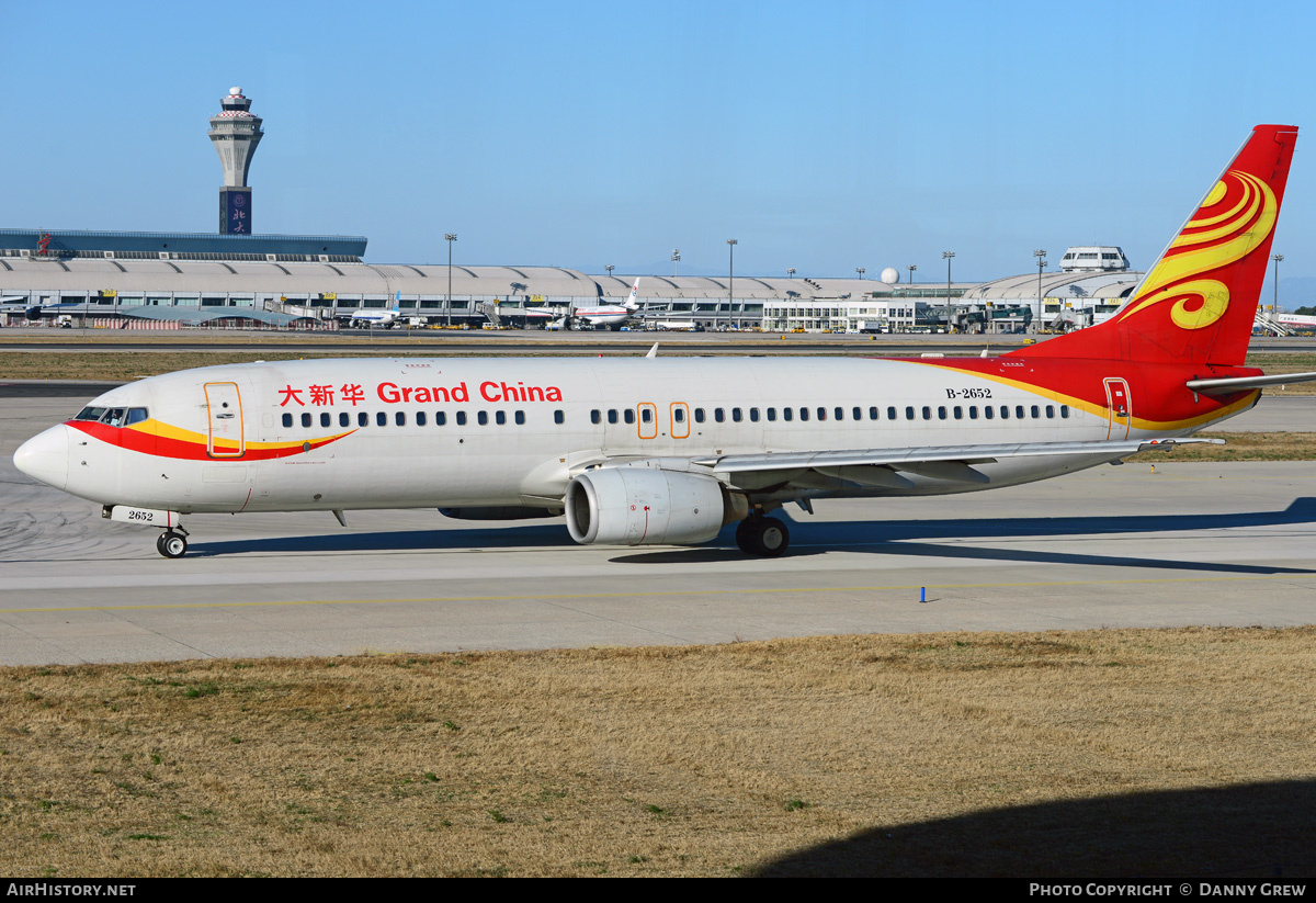 Aircraft Photo of B-2652 | Boeing 737-84P | Grand China Air | AirHistory.net #186413