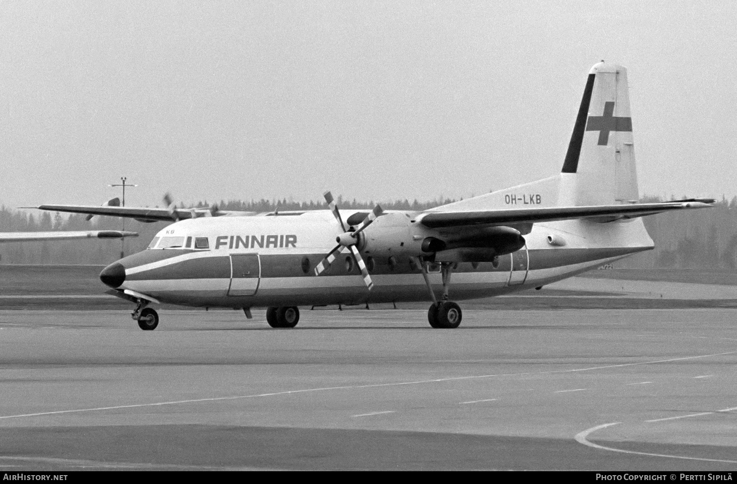 Aircraft Photo of OH-LKB | Fokker F27-200 Friendship | Finnair | AirHistory.net #186435