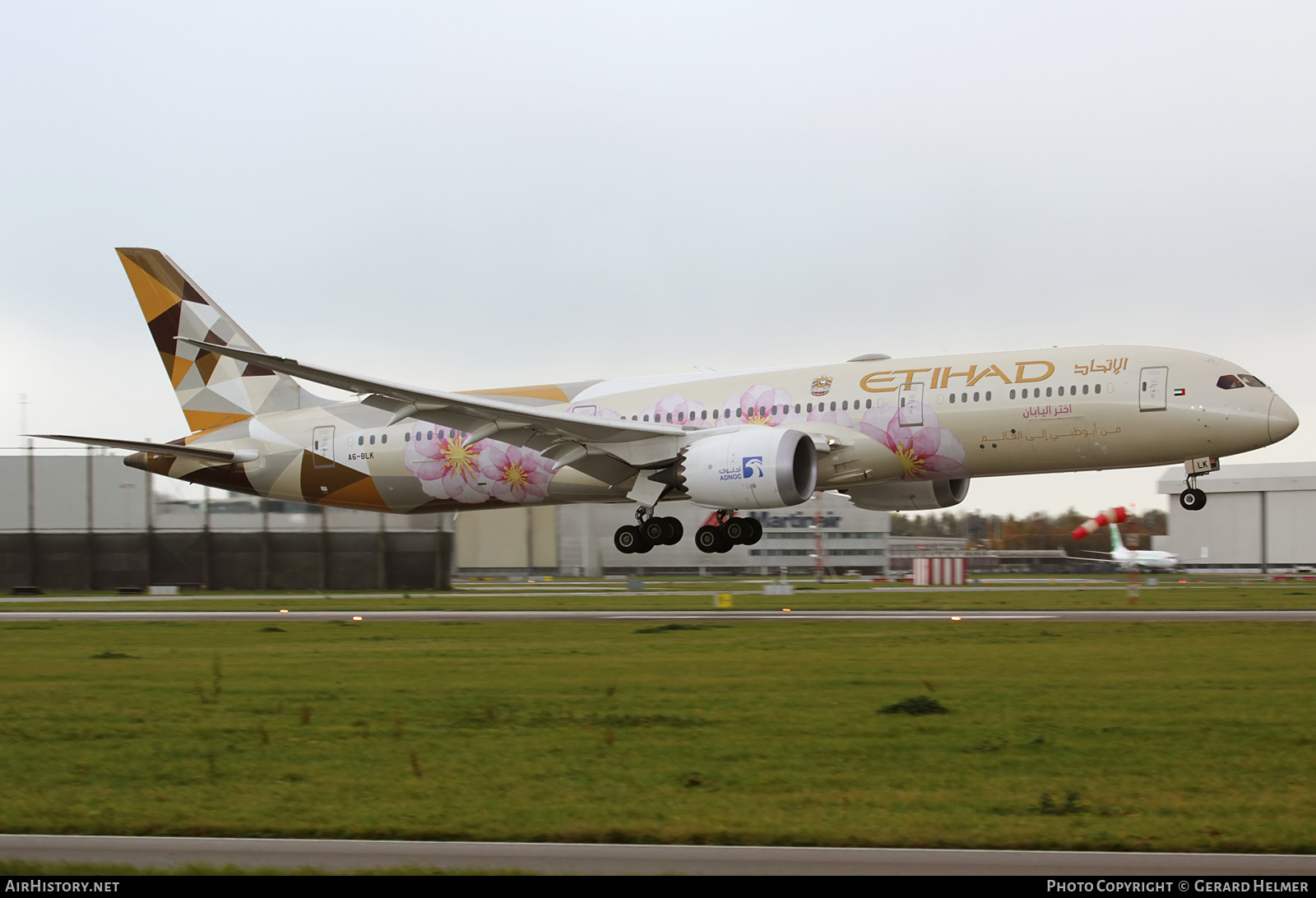 Aircraft Photo of A6-BLK | Boeing 787-9 Dreamliner | Etihad Airways | AirHistory.net #186443