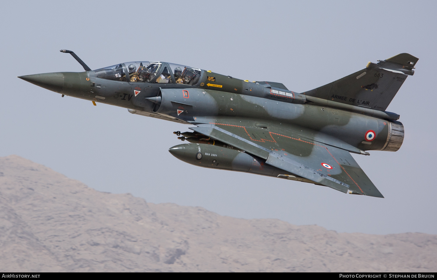 Aircraft Photo of 683 | Dassault Mirage 2000D | France - Air Force | AirHistory.net #186445