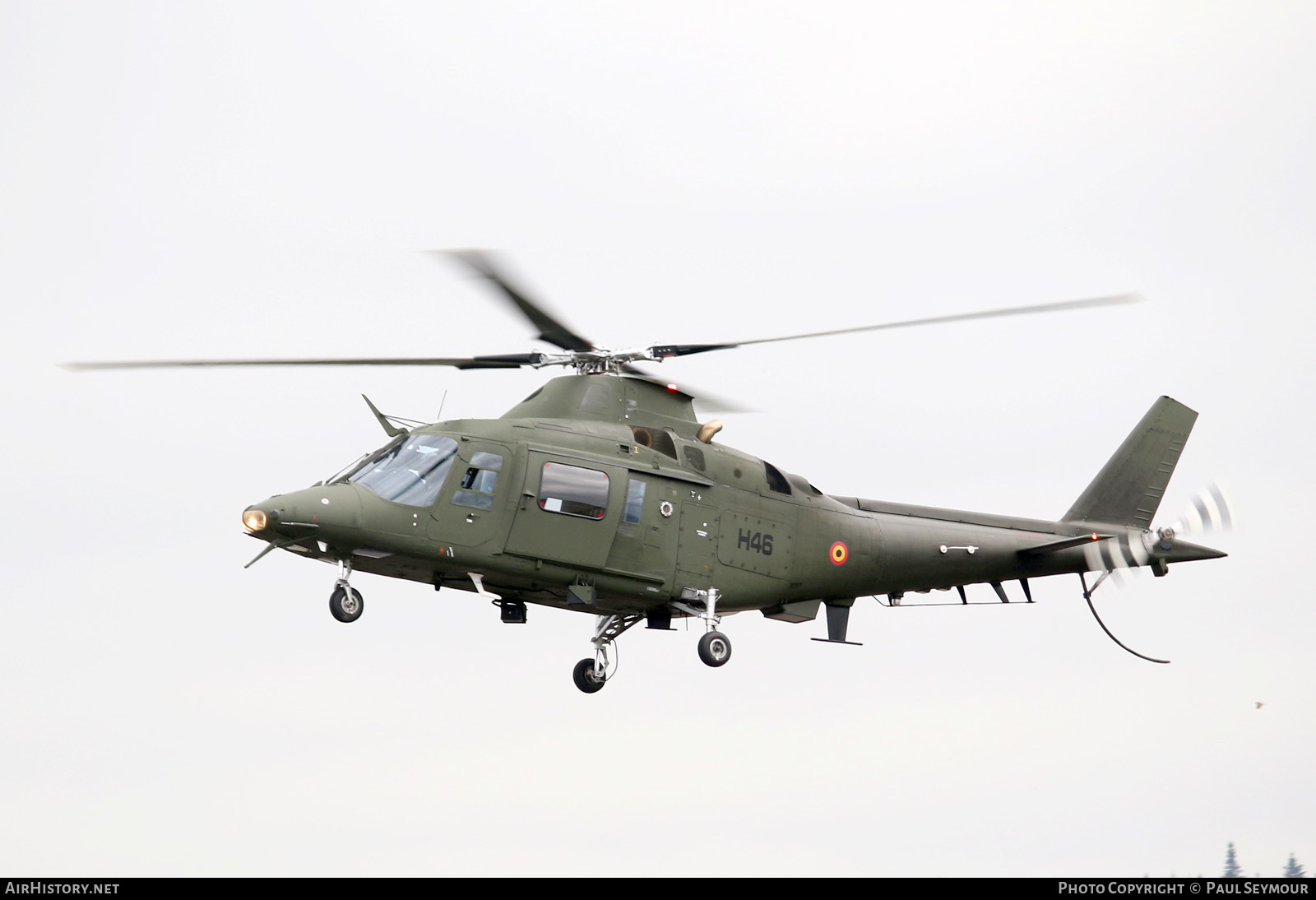 Aircraft Photo of H46 | Agusta A-109HO (A-109BA) | Belgium - Air Force | AirHistory.net #186450