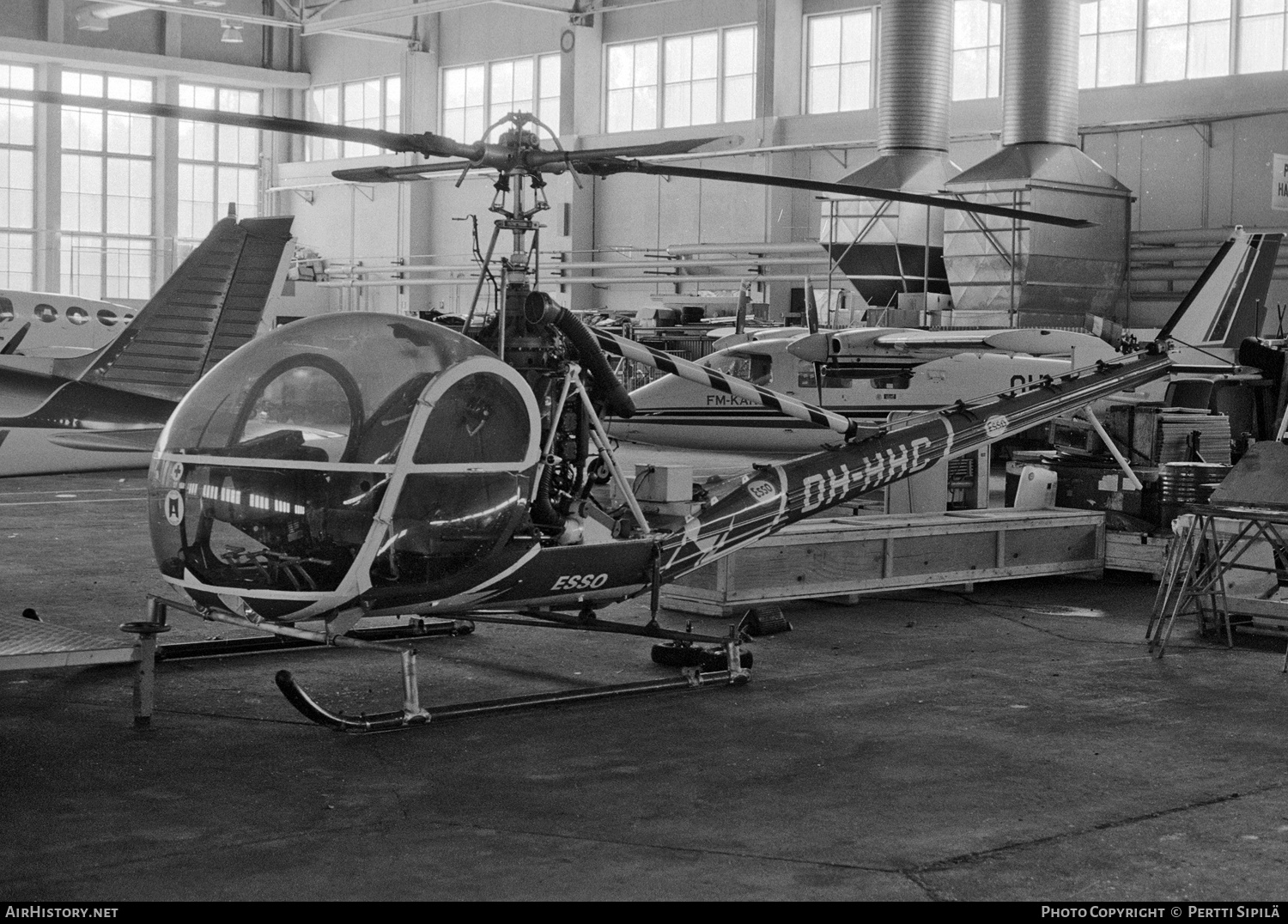 Aircraft Photo of OH-HHC | Hiller OH-23B Raven (UH-12B) | AirHistory.net #186451