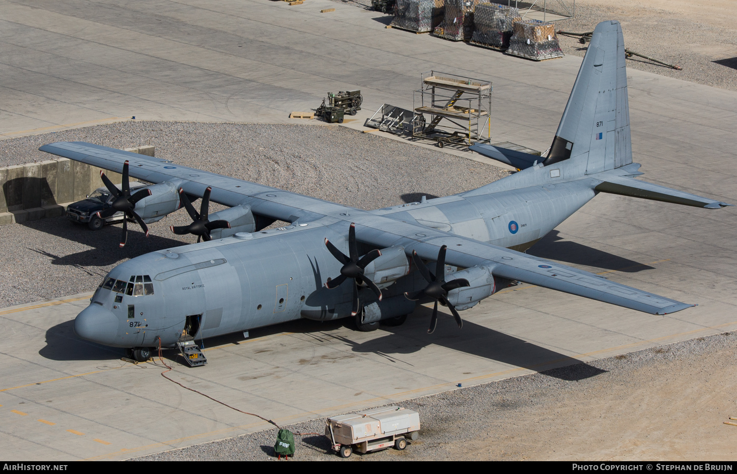 Aircraft Photo of ZH871 | Lockheed Martin C-130J-30 Hercules C4 | UK - Air Force | AirHistory.net #186464