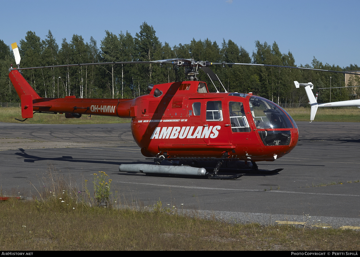 Aircraft Photo of OH-HMW | MBB BO-105CBS-4 | SHT - Skärgårdshavets Helikoptertjänst | AirHistory.net #186487