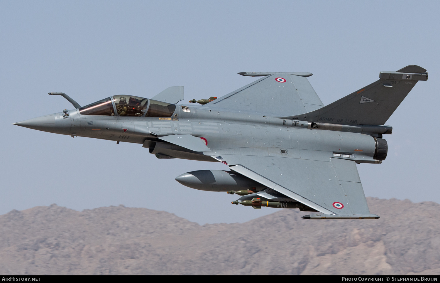 Aircraft Photo of 104 | Dassault Rafale C | France - Air Force | AirHistory.net #186491