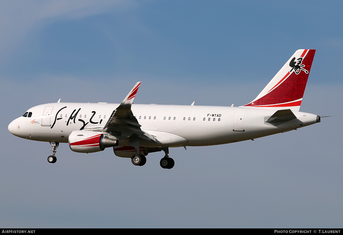 Aircraft Photo of F-WTAD | Airbus ACJ319 (A319-115/CJ) | AirHistory.net #186495