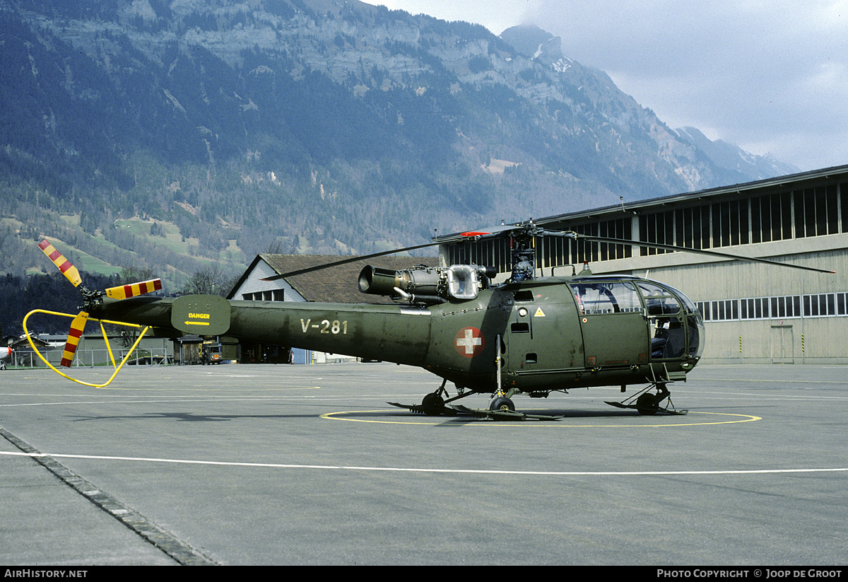 Aircraft Photo of V-281 | Sud SE-3160 Alouette III | Switzerland - Air Force | AirHistory.net #186522