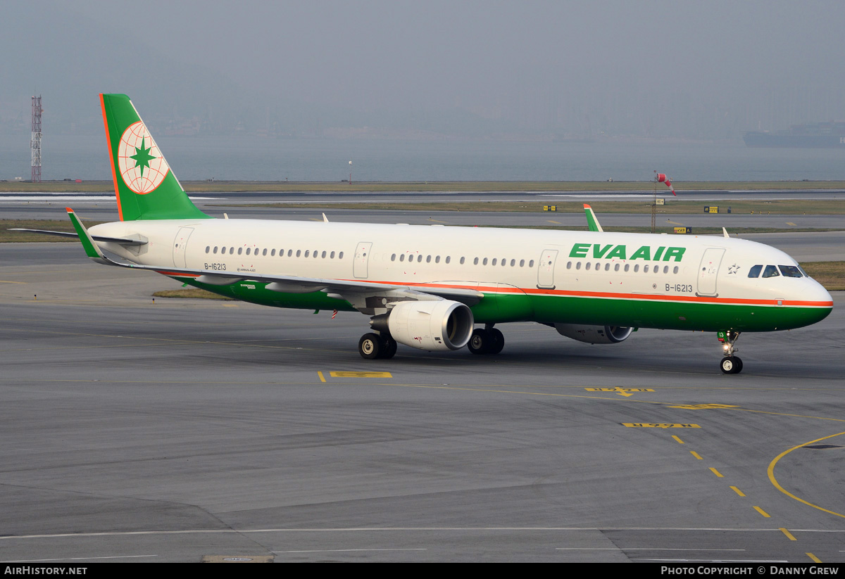 Aircraft Photo of B-16213 | Airbus A321-211 | EVA Air | AirHistory.net #186540