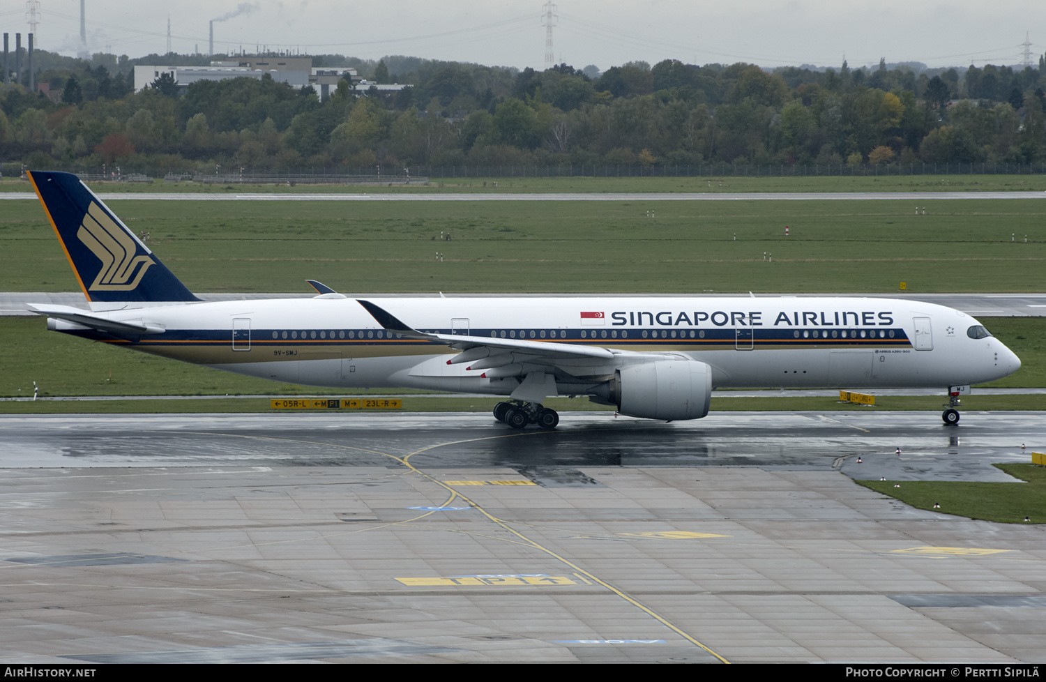 Aircraft Photo of 9V-SMJ | Airbus A350-941 | Singapore Airlines | AirHistory.net #186542