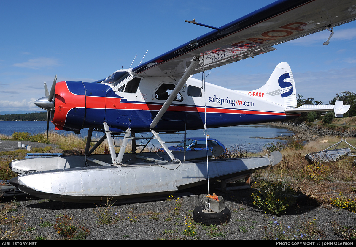 Aircraft Photo of C-FAOP | De Havilland Canada DHC-2 Beaver Mk.1 | Saltspring Air | AirHistory.net #186544