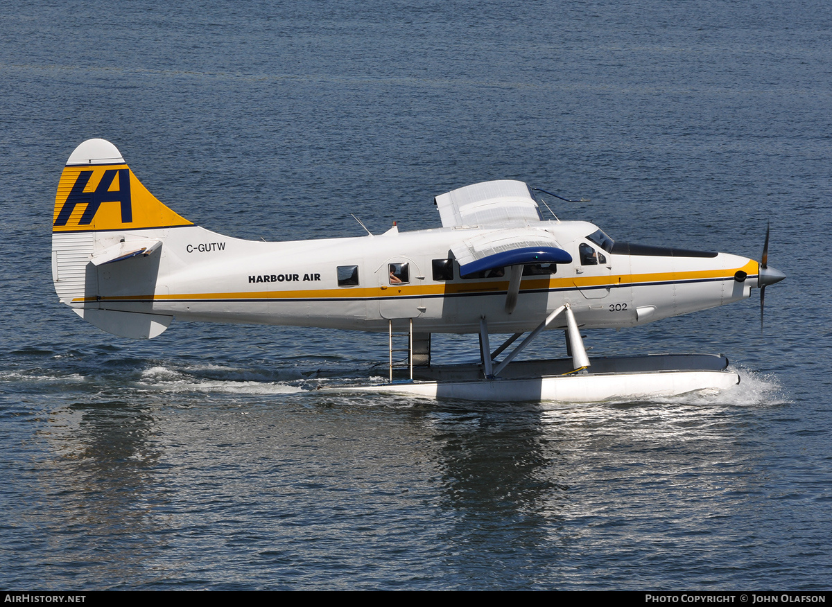 Aircraft Photo of C-GUTW | Vazar DHC-3T Turbine Otter | Harbour Air | AirHistory.net #186546