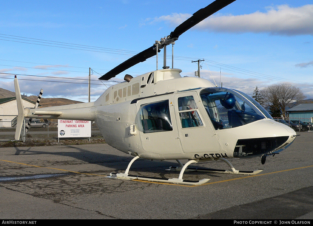 Aircraft Photo of C-GTPH | Bell 206B JetRanger II | AirHistory.net #186547