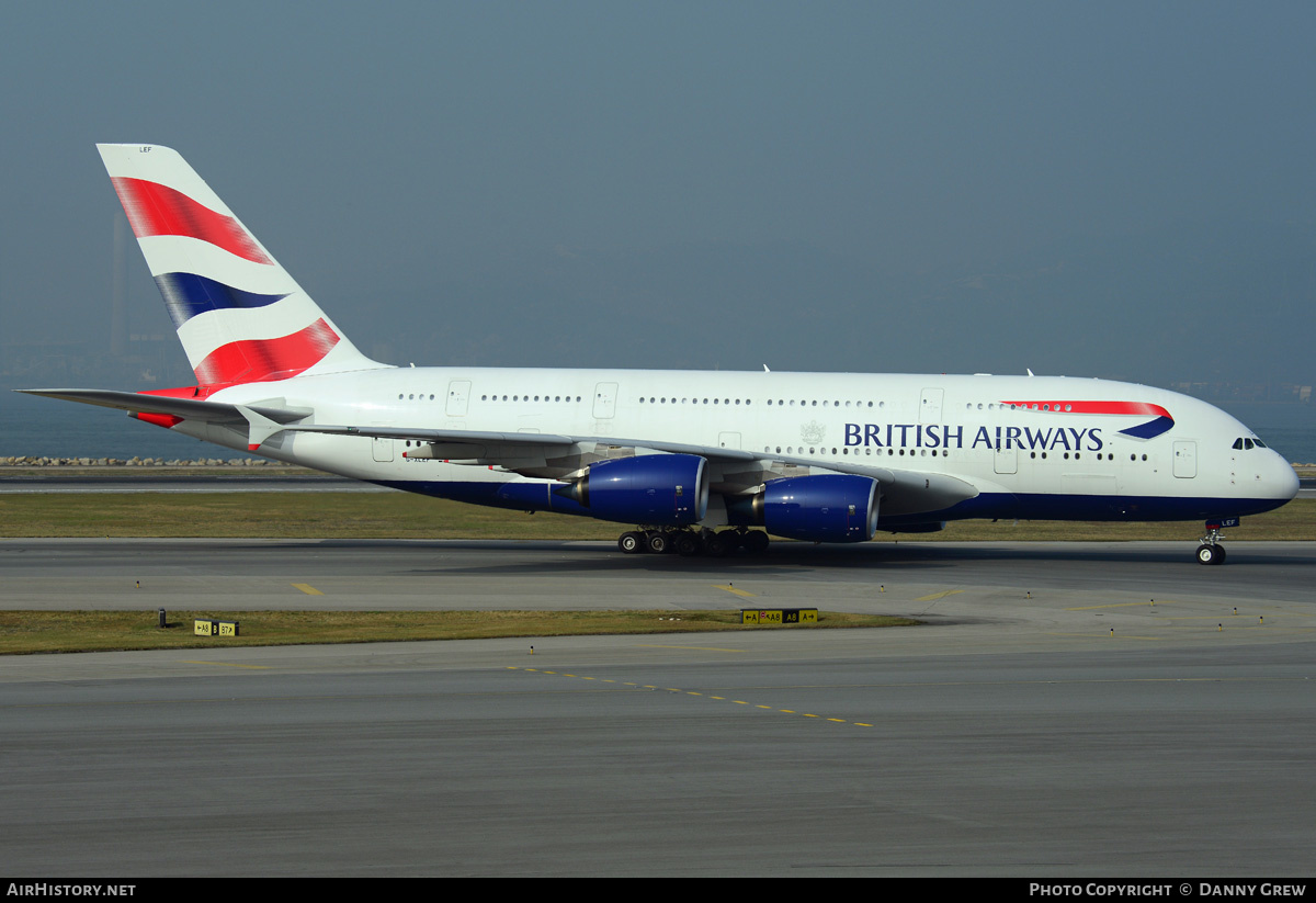 Aircraft Photo of G-XLEF | Airbus A380-841 | British Airways | AirHistory.net #186553