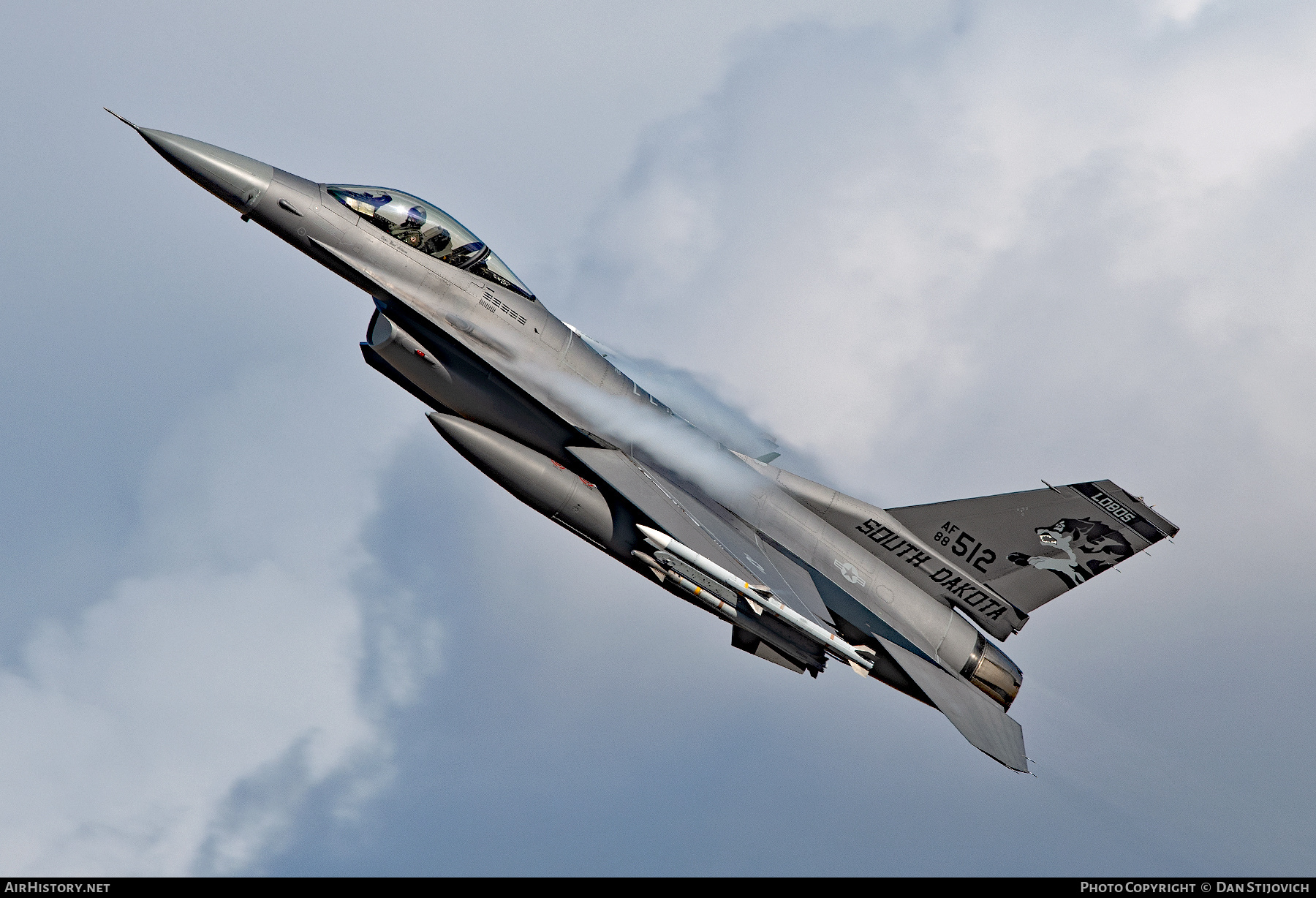 Aircraft Photo of 88-0512 / AF88-512 | General Dynamics F-16CM Fighting Falcon | USA - Air Force | AirHistory.net #186555