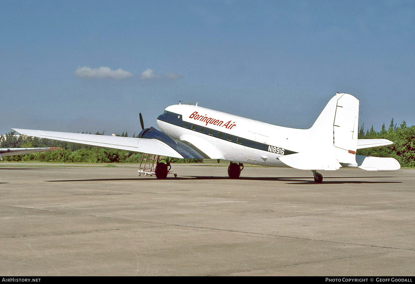 Aircraft Photo of N18916 | Douglas DC-3-G202A | Borinquen Air | AirHistory.net #186559