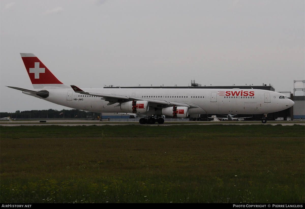 Aircraft Photo of HB-JMG | Airbus A340-313 | Swiss International Air Lines | AirHistory.net #186567