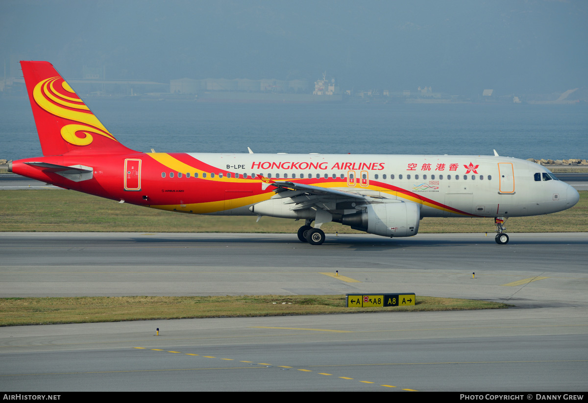 Aircraft Photo of B-LPE | Airbus A320-214 | Hong Kong Airlines | AirHistory.net #186577