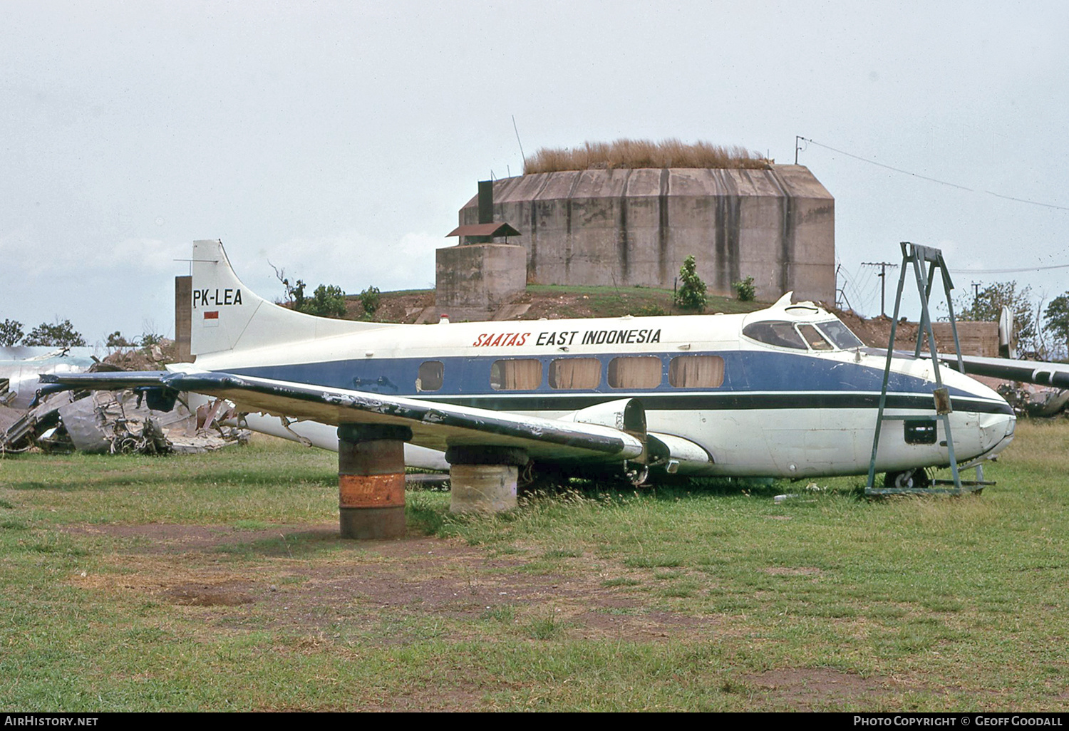 Aircraft Photo of PK-LEA | De Havilland D.H. 104 Dove 6 | SAATAS East Indonesia | AirHistory.net #186593