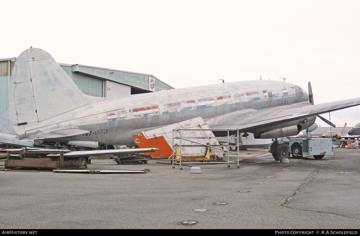 Aircraft Photo of N74173 | Curtiss C-46A Commando | AirHistory.net #186604