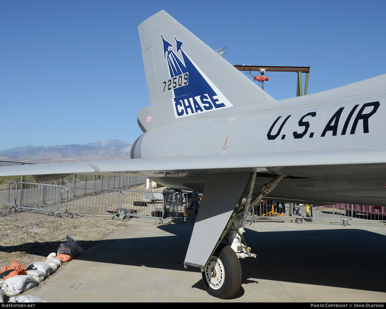 Aircraft Photo of 57-2509 / 72509 | Convair F-106B Delta Dart | USA - Air Force | AirHistory.net #186616