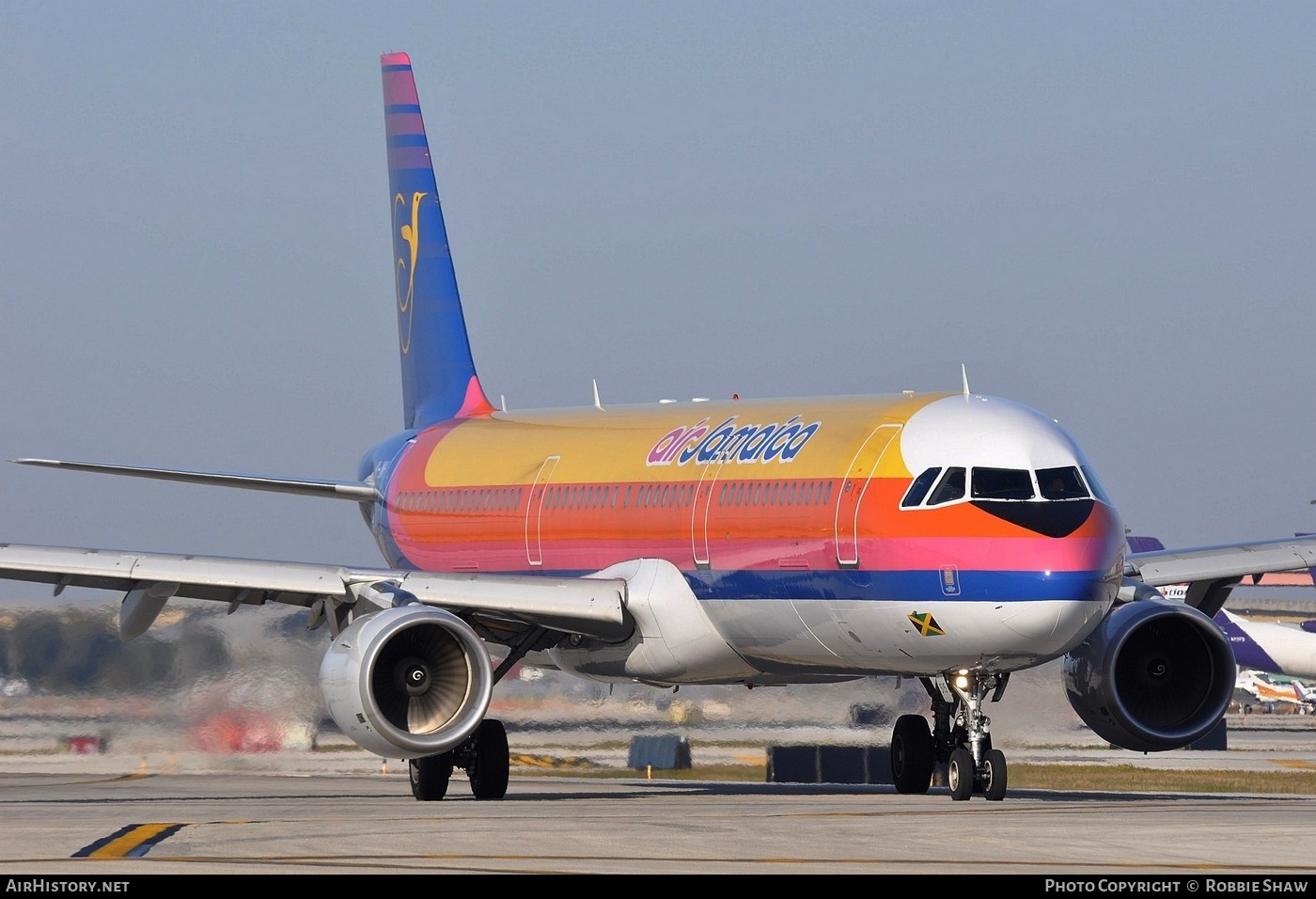 Aircraft Photo of 6Y-JMH | Airbus A321-211 | Air Jamaica | AirHistory.net #186617