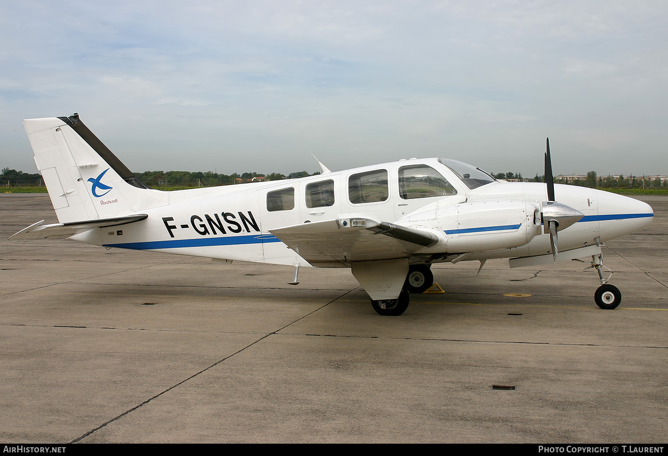 Aircraft Photo of F-GNSN | Raytheon 58 Baron | DGAC - Direction Générale de l'Aviation Civile | AirHistory.net #186618