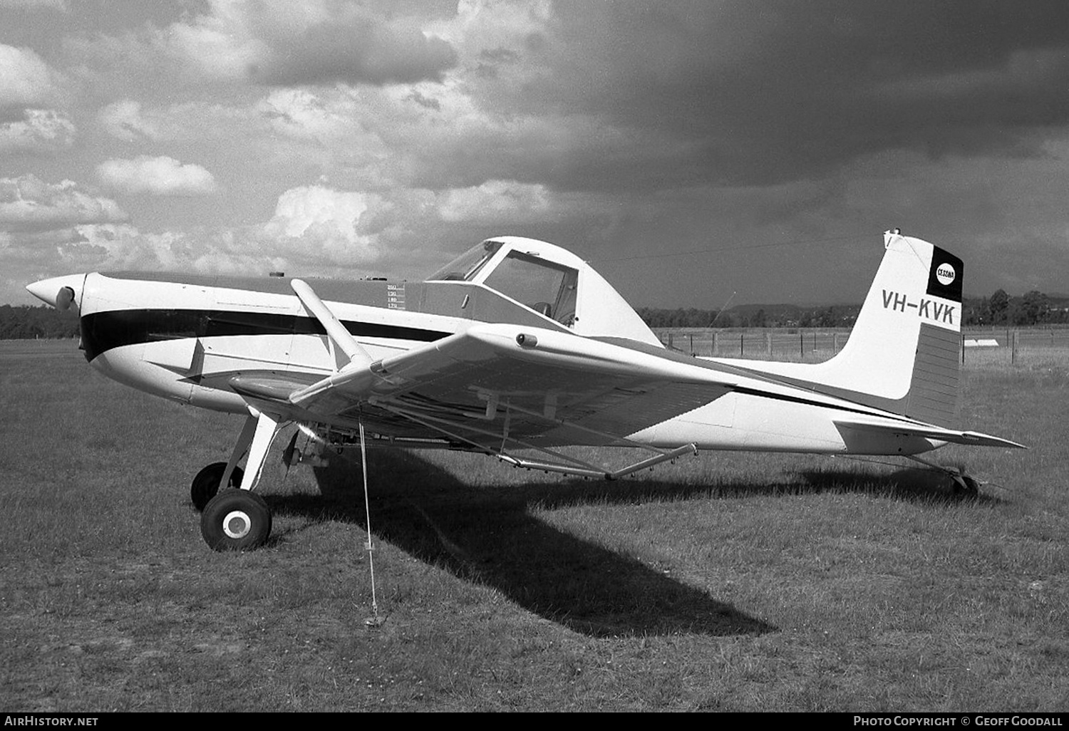 Aircraft Photo of VH-KVK | Cessna A188 AgWagon 300 | AirHistory.net #186630