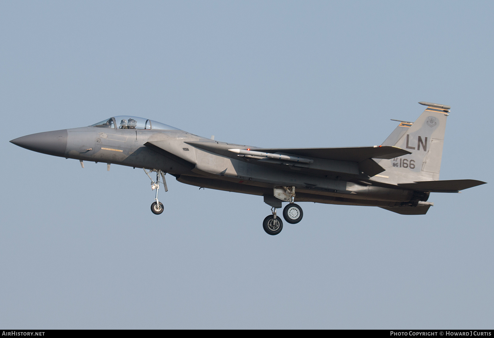 Aircraft Photo of 86-0166 / AF86-166 | McDonnell Douglas F-15C Eagle | USA - Air Force | AirHistory.net #186653