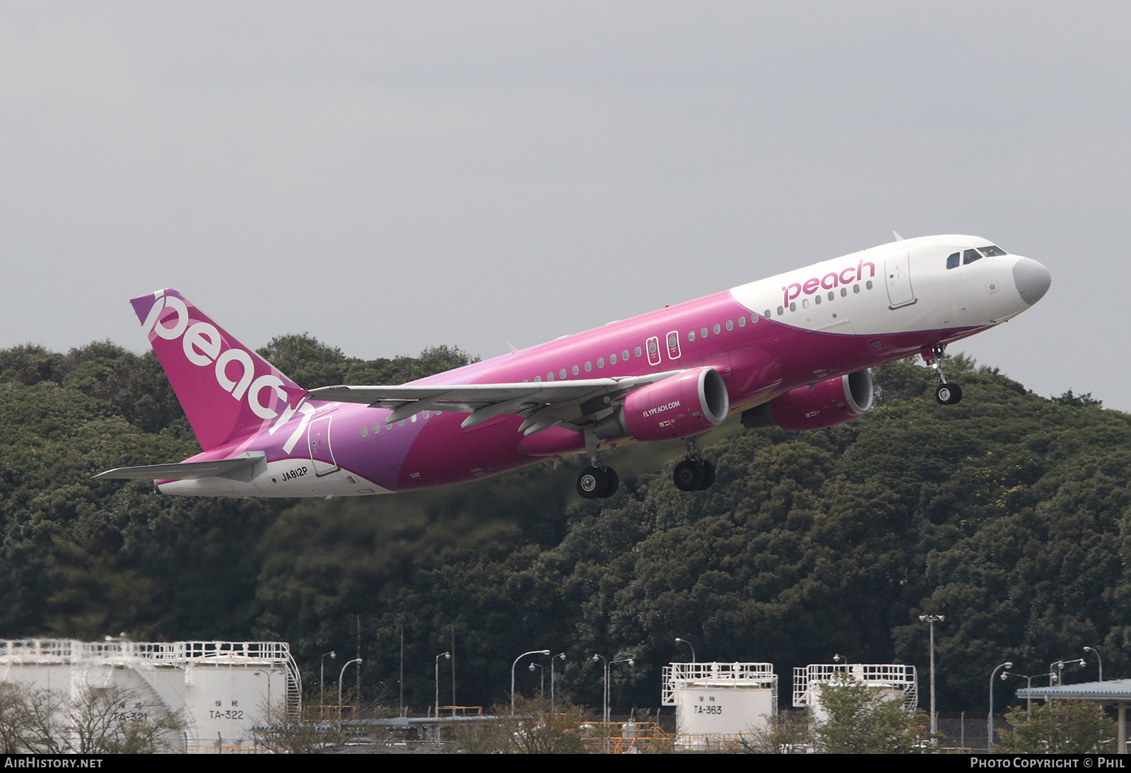 Aircraft Photo of JA812P | Airbus A320-214 | Peach Aviation | AirHistory.net #186657