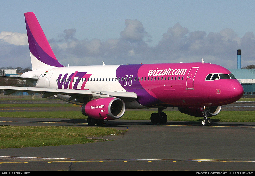 Aircraft Photo of HA-LPT | Airbus A320-232 | Wizz Air | AirHistory.net #186671