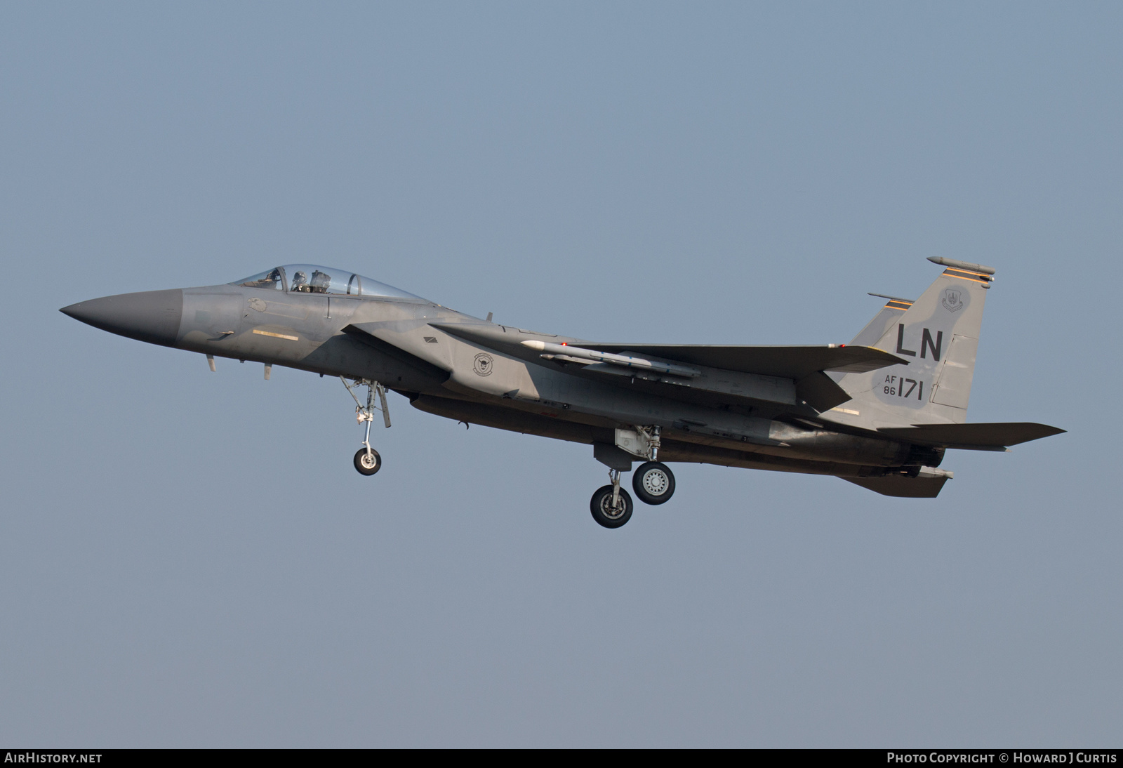Aircraft Photo of 86-0171 / AF86-171 | McDonnell Douglas F-15C Eagle | USA - Air Force | AirHistory.net #186676