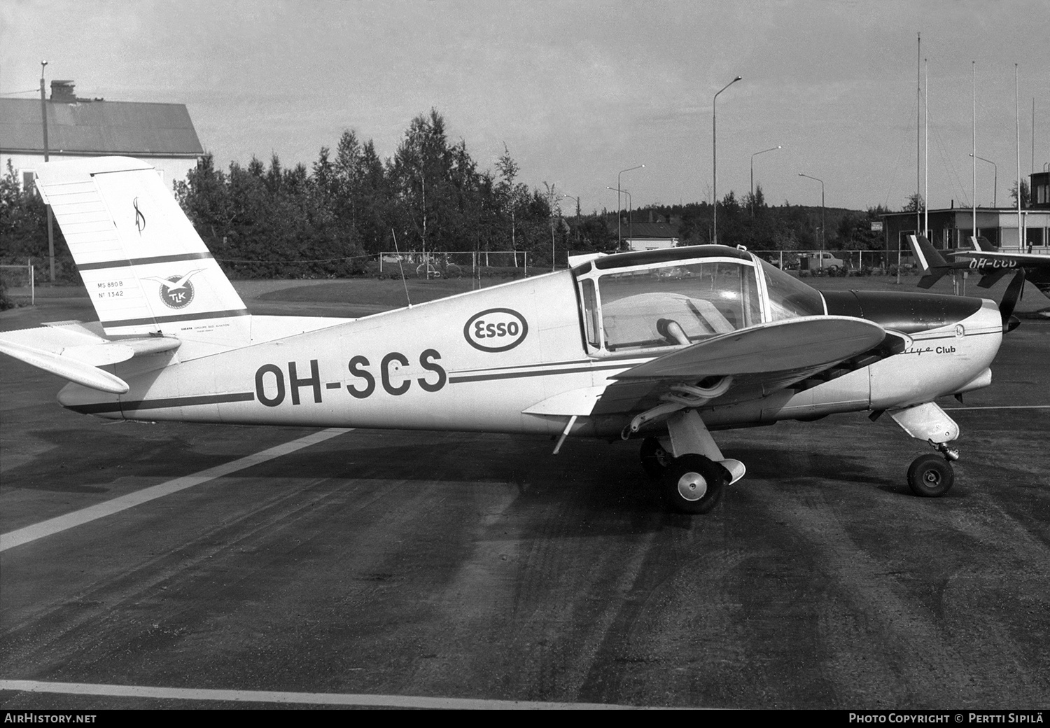 Aircraft Photo of OH-SCS | Socata MS-880B Rallye Club | AirHistory.net #186710