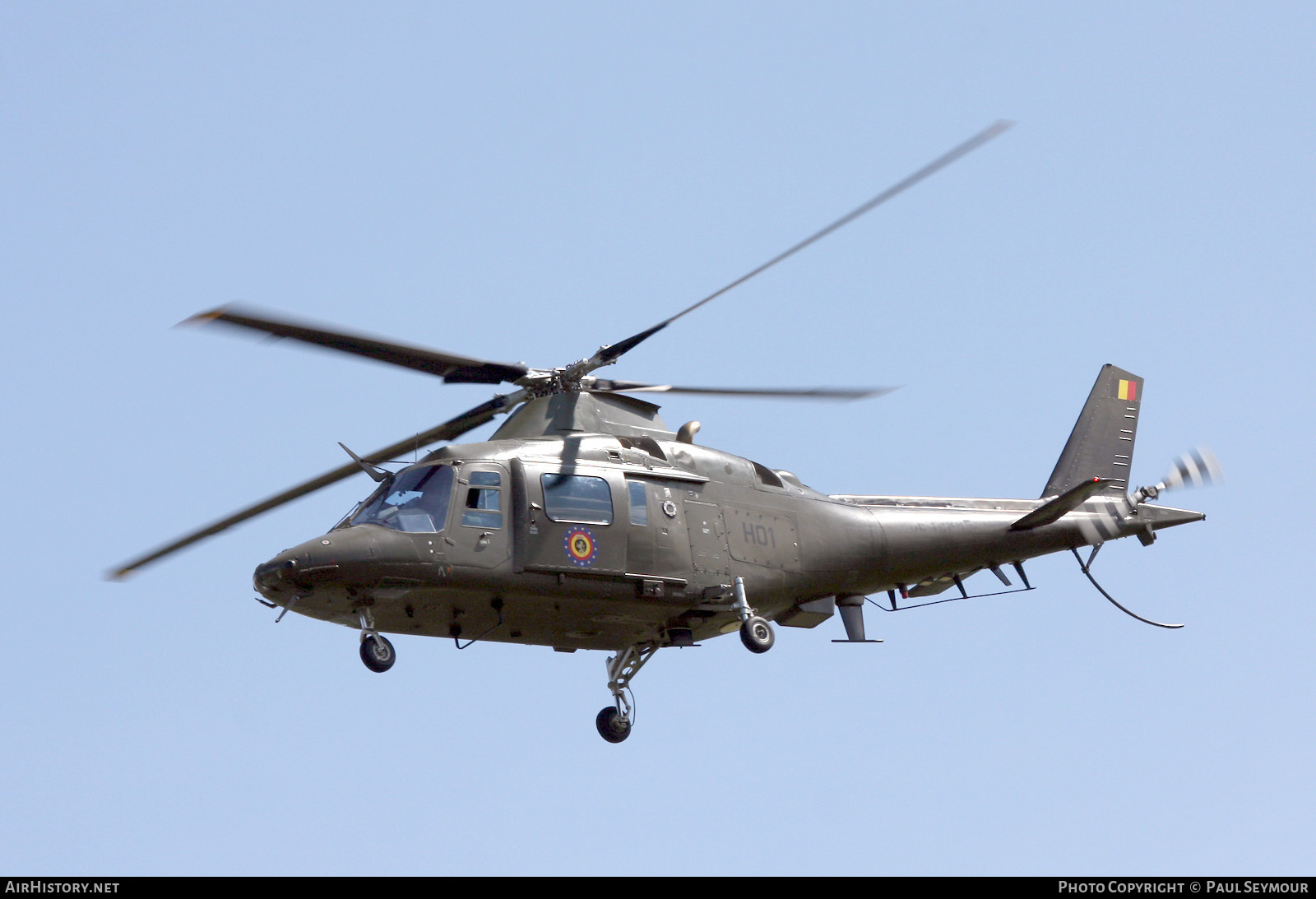 Aircraft Photo of H01 | Agusta A-109HO (A-109BA) | Belgium - Air Force | AirHistory.net #186712