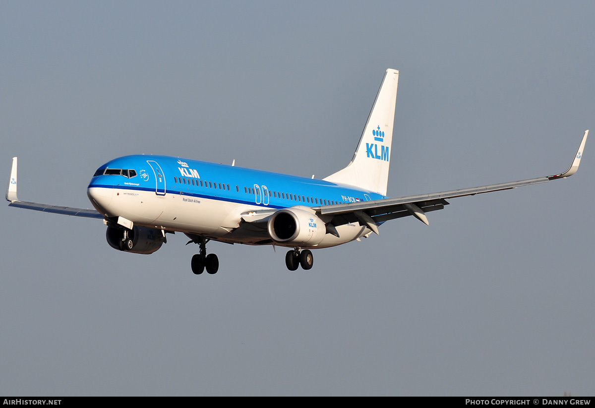 Aircraft Photo of PH-BCB | Boeing 737-8K2 | KLM - Royal Dutch Airlines | AirHistory.net #186713