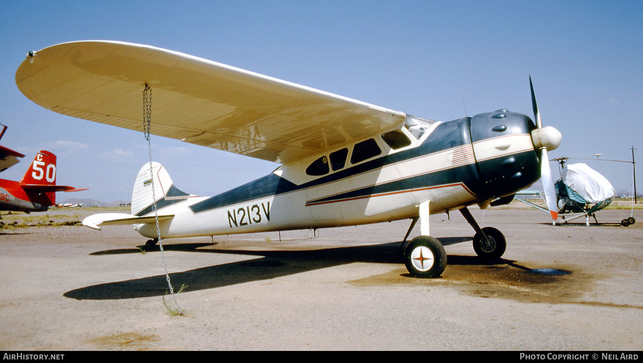Aircraft Photo of N213V | Cessna 195A | AirHistory.net #186717