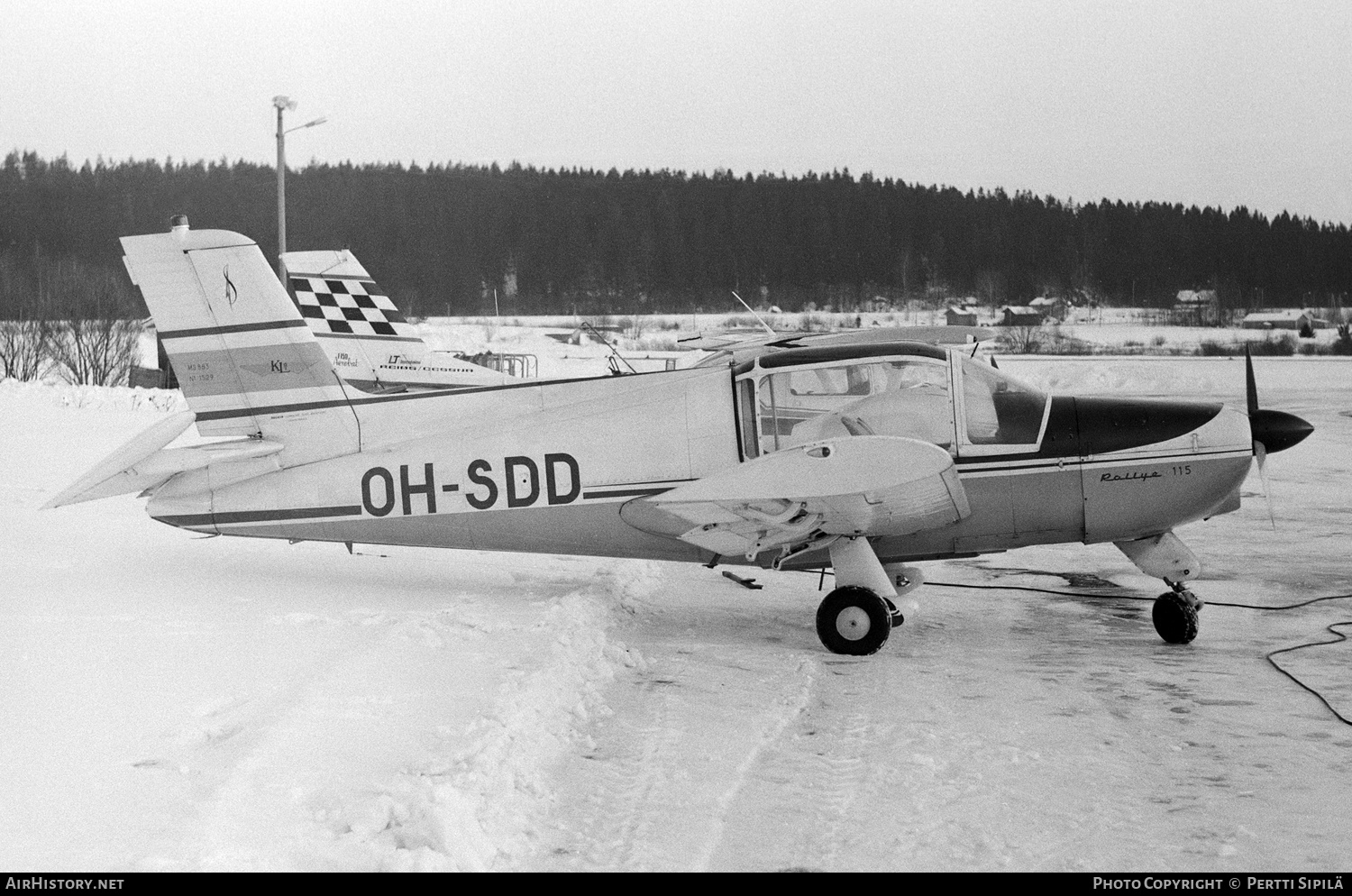 Aircraft Photo of OH-SDD | Socata MS-883 Rallye 115 | AirHistory.net #186724