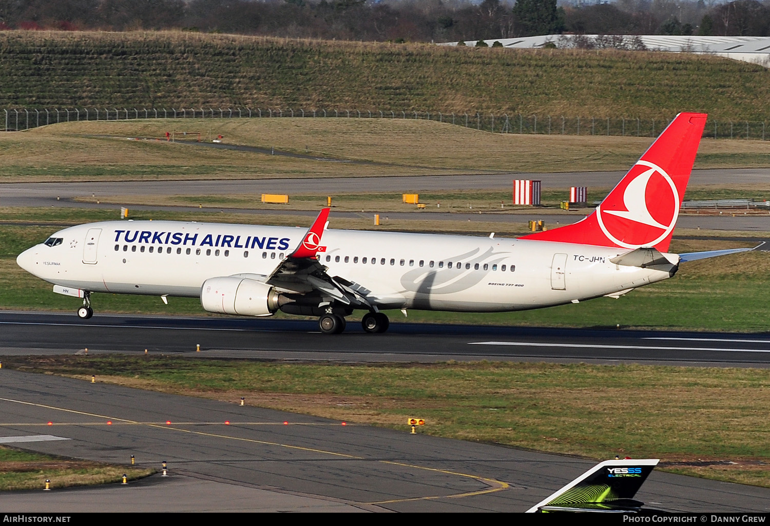 Aircraft Photo of TC-JHN | Boeing 737-8F2 | Turkish Airlines | AirHistory.net #186726