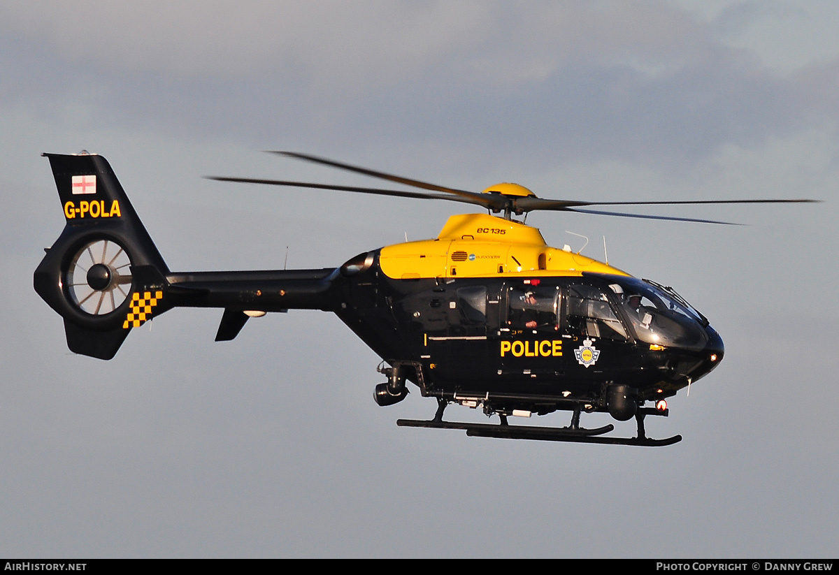 Aircraft Photo of G-POLA | Eurocopter EC-135P-2+ | West Midlands Police | AirHistory.net #186733
