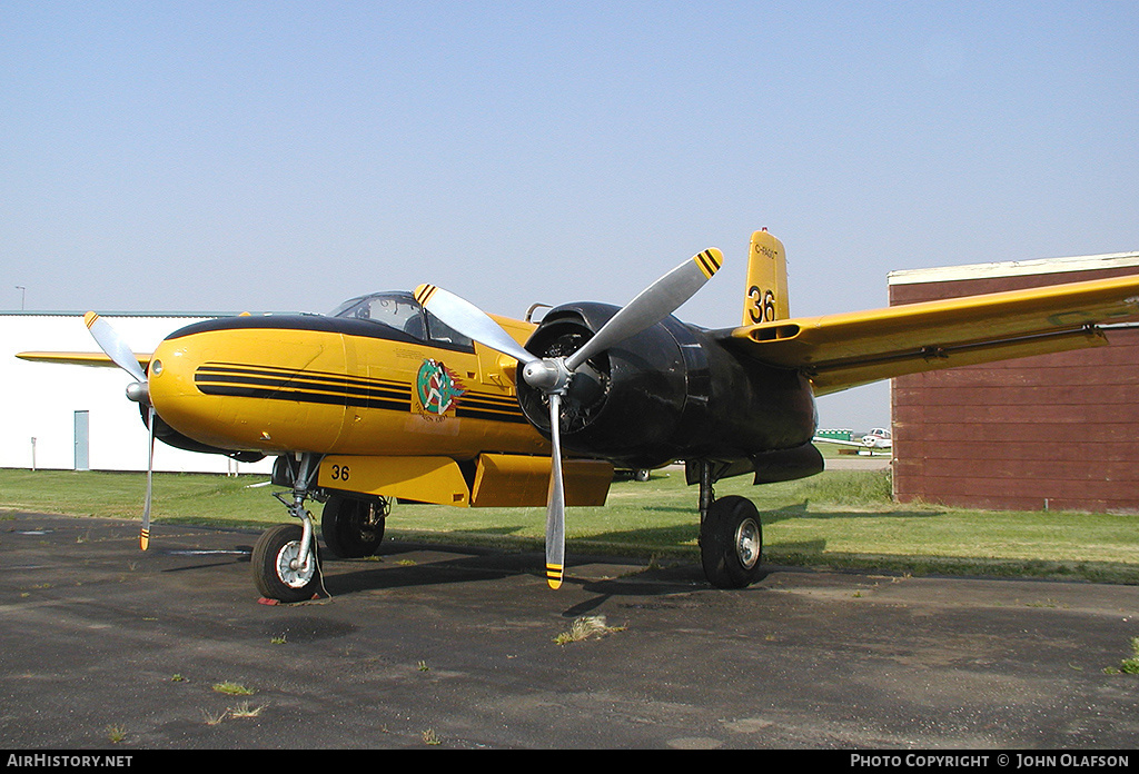 Aircraft Photo of C-FAGO | Douglas A-26C Invader | Air Spray | AirHistory.net #186780