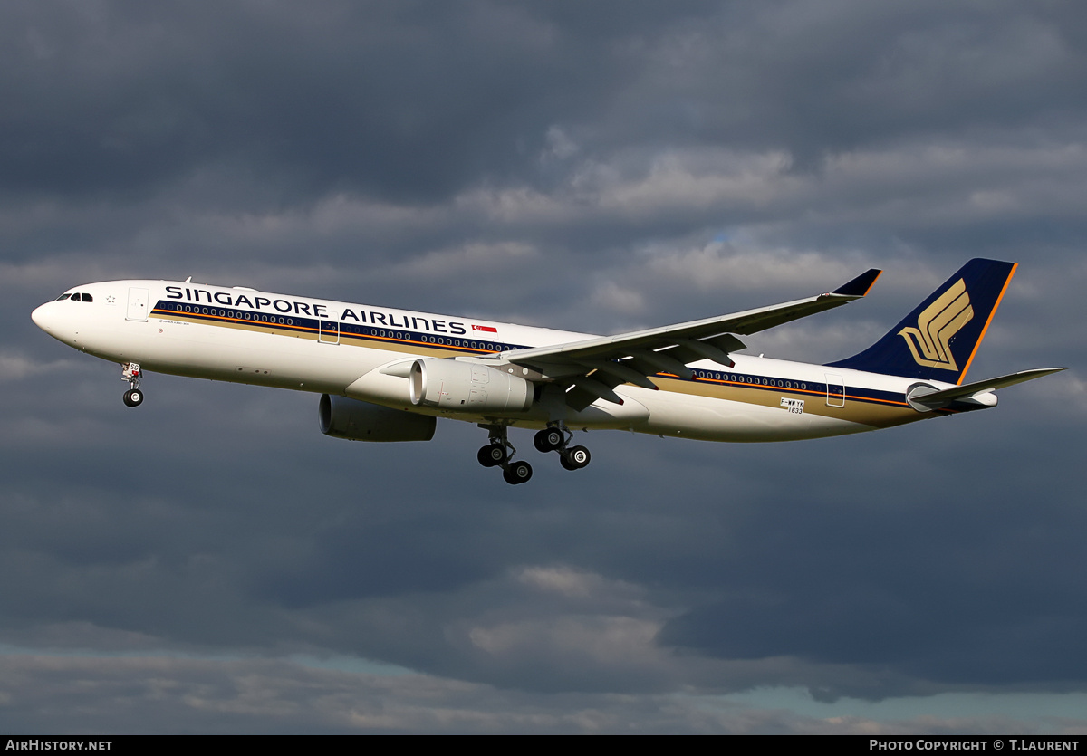 Aircraft Photo of F-WWYK | Airbus A330-343 | Singapore Airlines | AirHistory.net #186801