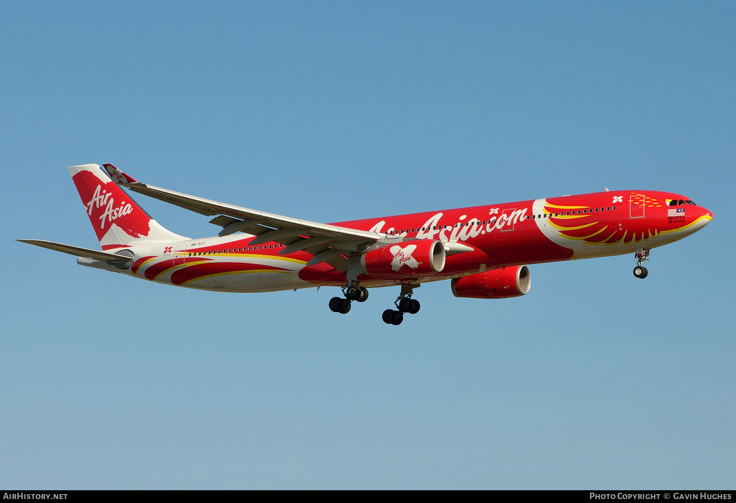 Aircraft Photo of 9M-XXT | Airbus A330-343E | AirAsia X | AirHistory.net #186841