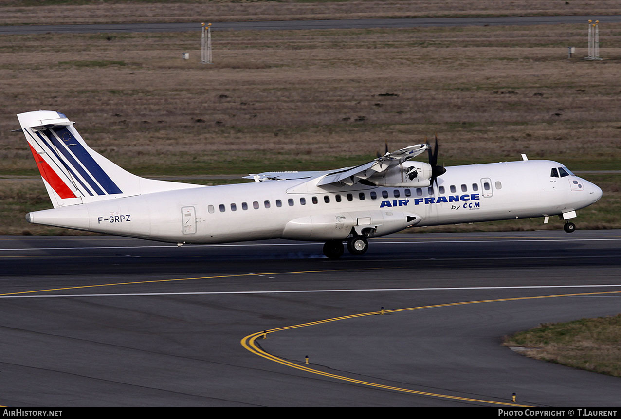 Aircraft Photo of F-GRPZ | ATR ATR-72-500 (ATR-72-212A) | Air France | AirHistory.net #186870