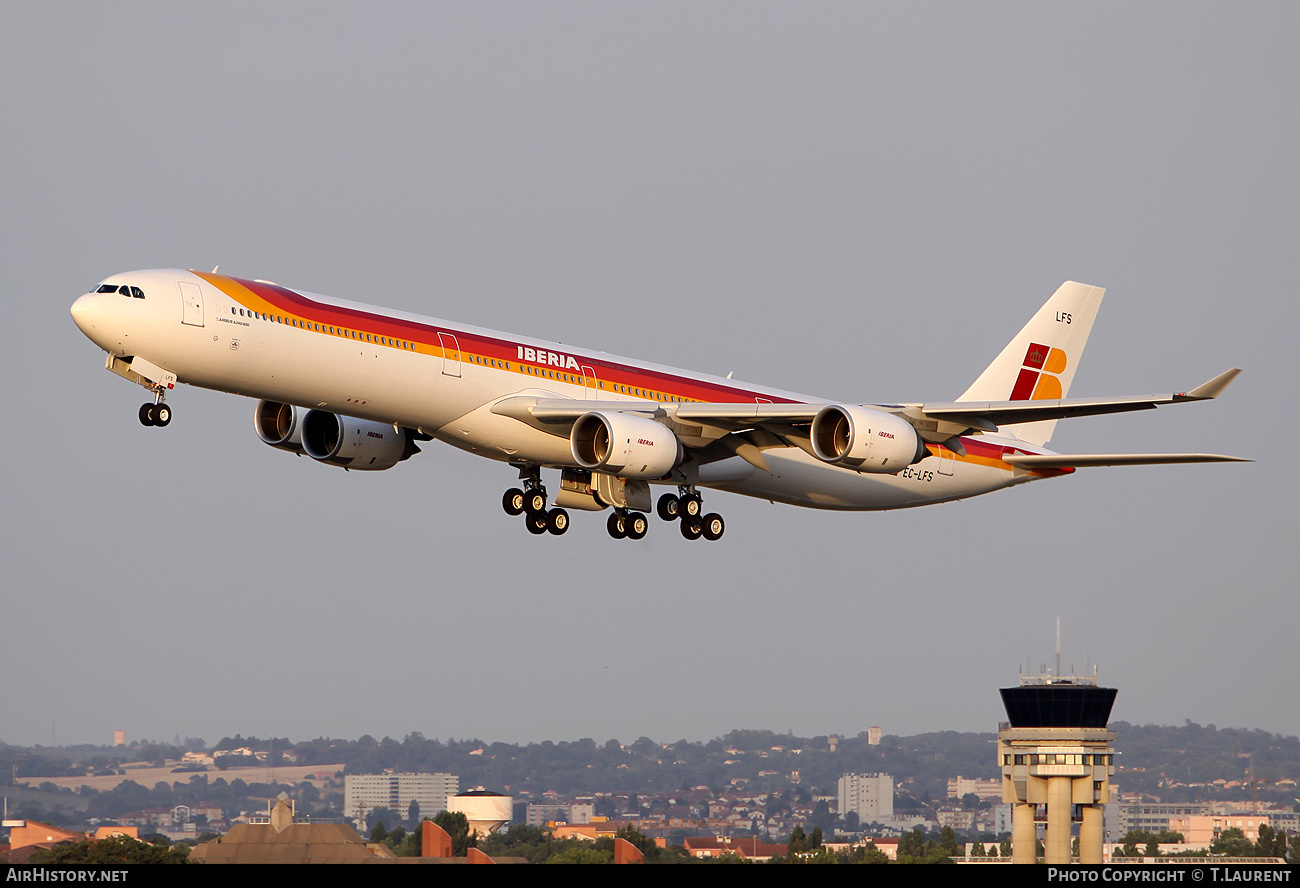 Aircraft Photo of EC-LFS | Airbus A340-642 | Iberia | AirHistory.net #186871