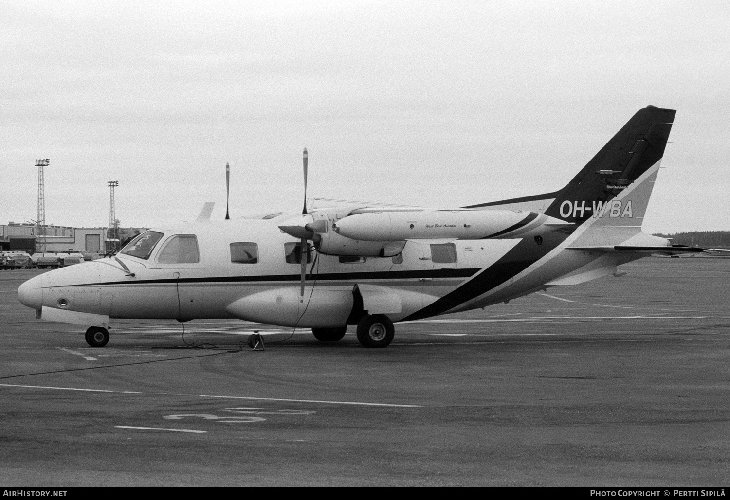 Aircraft Photo of OH-WBA | Mitsubishi MU-2N (MU-2B-36A) | West Bird Aviation | AirHistory.net #186875