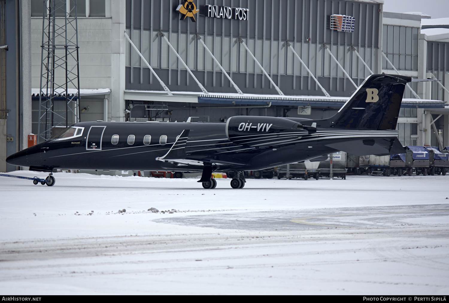 Aircraft Photo of OH-VIV | Learjet 60 | AirHistory.net #186879